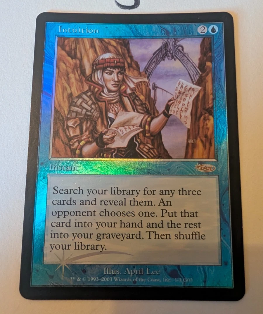 Intuition Magic: The Gathering Individual Trading Card Games for