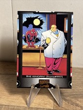 Marvel Comics Spider-Man 94 Cookie Crisp Cereal Insert Card The Kingpin #997