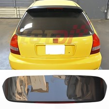 For Honda Civic Ek9 96-00 Carbon Fiber Trunk Wing Roof Spoiler With Led Light For Honda Civic Ek9 96-00 Carbon Fiber Trunk Wing Roof Spoiler With Led Light