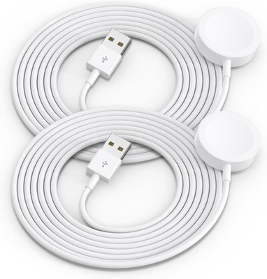 2-Pack USB Magnetic Wireless Fast Charger for Apple Watch Ultra/Series 10-1