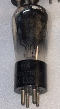 RCA UX-112A Globe Vacuum Tube TV7 Tested Strong