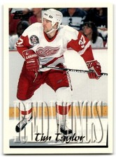1995-96 Topps O-Pee-Chee Tim Taylor Detroit Red Wings #132