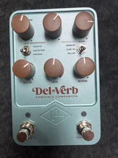 Universal Audio DEL-VERB Ambience Companion Reverb and Delay Pedal
