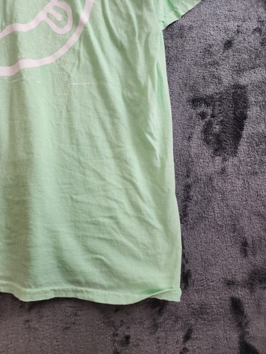 Nirvana T-Shirt Genuine Merch Utero Angel Distressed Fade Green Tee Size XL - Picture 3 of 12