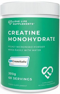 Creavitalis  Creatin Monohydrat Pulver 300g, 60 Portionen, mikronisiert,... 