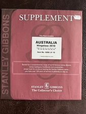Stanley Gibbons Stamp supplement Pack Hingeless Australia 2010