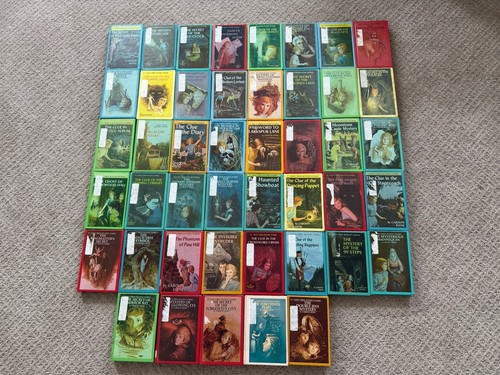 45 NANCY DREW Ex LIBRARY EDITION Book Lot 1960-80’s RARE HTF