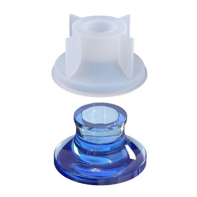 Silicone Jewelry Box Mold Resin Holder Mold Candlestick Casting Molds