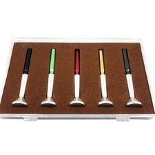 5pcs Watch Dip Oilers Needle Oil Lubricant Pin Pen Kit Pocketwatch Repair Tool