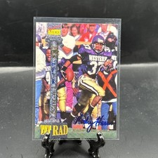 1994 Signature Rookies Rodney Harrison Rookie On Card Auto Autograph #2878/7750. rookie card picture