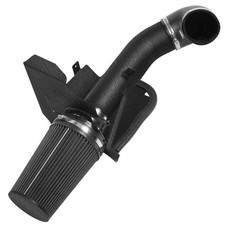 Cold Air Intake Kit 4" Filter Powder Coated Tube Black Black 99-06 GMC V8