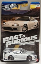 Hot Wheels 2024 Fast N Furious Toyota Supra White Die Cast Brian Oconner