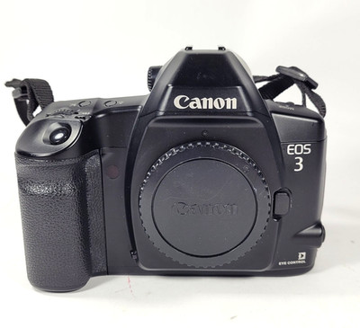 Canon EOS 3 35mm Film Camera Body Only Tested and Works