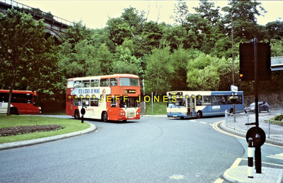 ORIGINAL BUSFOLIE 16110 - United LEYLAND OLYMPIAN/ROE 7286 UWW13X Durham 1.6.00