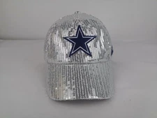 Dallas Cowboys Sequin Women's Baseball Cap Adjustable New Free Shipping!!