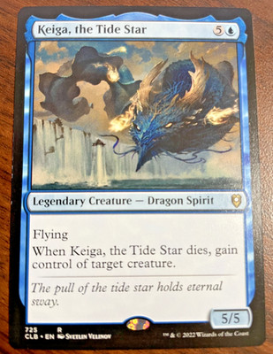 MTG - Keiga, the Tide Star 725 - Commander Legends: Battle for Baldur's Gate NM
