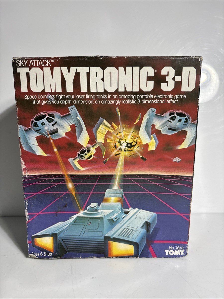 Nintendo Switch TOMY TRONIC 3D Before VR: The 1983 Tomytronic 3-D Planet Zeon Handheld Game in