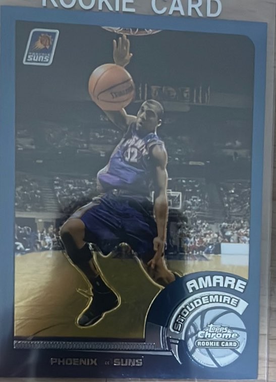 2002 Topps Chrome #126 Amare Stoudemire