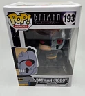 Funko Pop Robot Batman 193 Vaulted The Animated Series DC Heroes