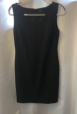 Worthington Little Black Dress Size 6 Lined Cap Sleeve Sheath Cocktail Formal