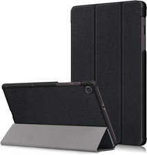 Slim Lightweight Trifold Stand Cover Case for Galaxy Tab A 8.4 2020 - Black