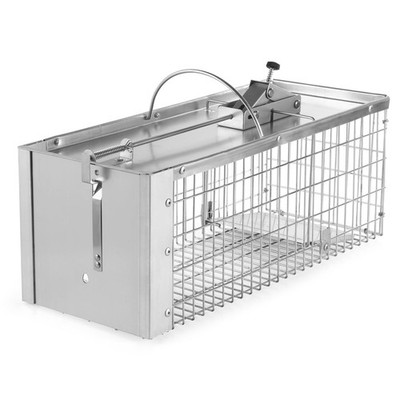 Cage Trap Heavy Duty Humane for Squirrels Chipmunks Rabbits Small Rodents Meldoz