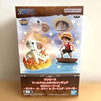 One Piece WCF Log Stories Monkey D. Luffy & Going Merry Figure from Japan NEW