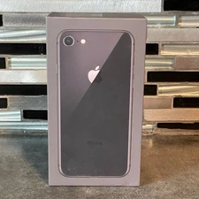 Apple iPhone 8 EMPTY BOX ONLY - Space Gray - 64GB, MQ752LL/A