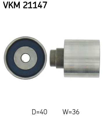 Lower Left SKF-OE VKM 21147 Deflection Pulley/Guide Pulley, timing belt for AUDI