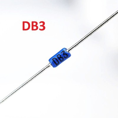 25pcs DB3 Diac Bilateral Trigger Diode Bidirectional Thyristor DB-3 DO-35 DO-204