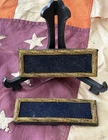 Civil War Union Infantry 2nd Lieutenant Officer Shoulder Boards Straps