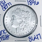 1896 BU UNCIRCULATED MORGAN SILVER DOLLAR AUTHENTIC U.S. MINT FREE SHIPPING 3647