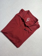Nike Dri Fit Polo Men  s Small Red Shirt Golf