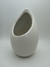 Duża donica ceramiczna biała wisząca roślina powietrzna