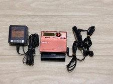 SONY MZ-R910 Portable MD Player Walkman Compact Digital Audio 16GB Pink Japan