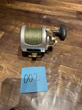Accurate Boss Fury 600  2-Speed  Silver Fishing Reel Right Hand