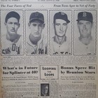 Boston Red Sox Lot 1951 Old Timers Day Goodman Cy Young Williams Runnels Lot — photo 3