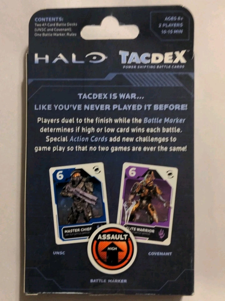 NEW HALO UNSC vs Covenant TACDEX Power Shifting Battle Cards Game - Image 2 of 2