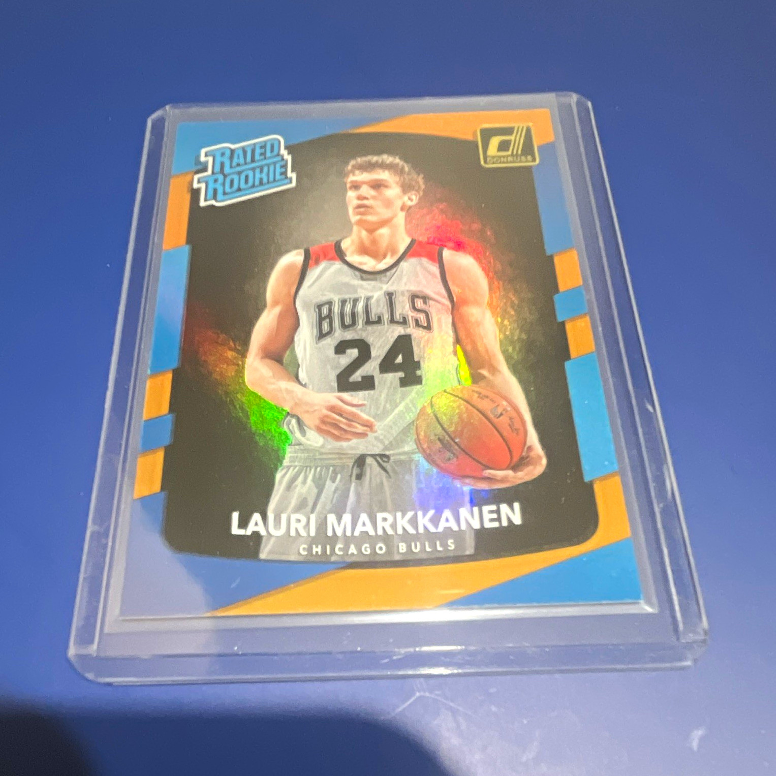 Panini 2017-18 Donruss Rated Rookie #150 Lauri Markkanen Bulls Holo NBA RC