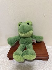 Aurora World Frog Soft Plush Stuffed Animal Green 2021 9" Toy Floppy