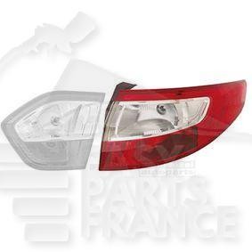 Feu arrière droit Renault Fluence 01/13 pour réparation carrosserie après choc