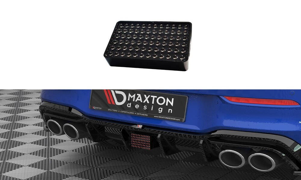 Feu stop LED Maxton avec éclairage ultra brillant pour Golf 8 R