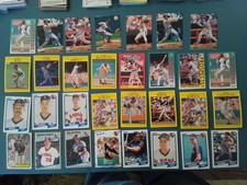 California Angels- 31 Card Fleer Lot- Campaneris, Abbott, Witt, Langston- RC