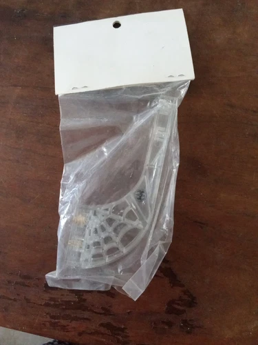 Warped Minds Ind. plastic SPYDER MOUNT. OFFSET DROP FORWARD ASA NOS! RARE CLEAR - Picture 2 of 2
