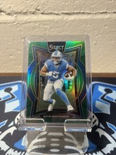 2024 Panini Select - Concourse David Montgomery Green 5/5 JERSEY MATCH!