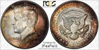 1968 D TONED Kennedy Half Dollar PCGS MS 65 SEE VIDEO Toning Silver Coin 50C