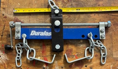 Duralast Engine Load Leveler Hoist Chain Lift Bar - Heavy Duty w/Adjuster