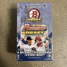 2015 Bowman Draft Super Jumbo Brand New Sealed Box *5 Autos* Tucker , Riley +