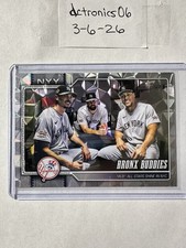 2026 Topps Series One-Diamante Checklist Judge Verdugo Soto Yankees #302