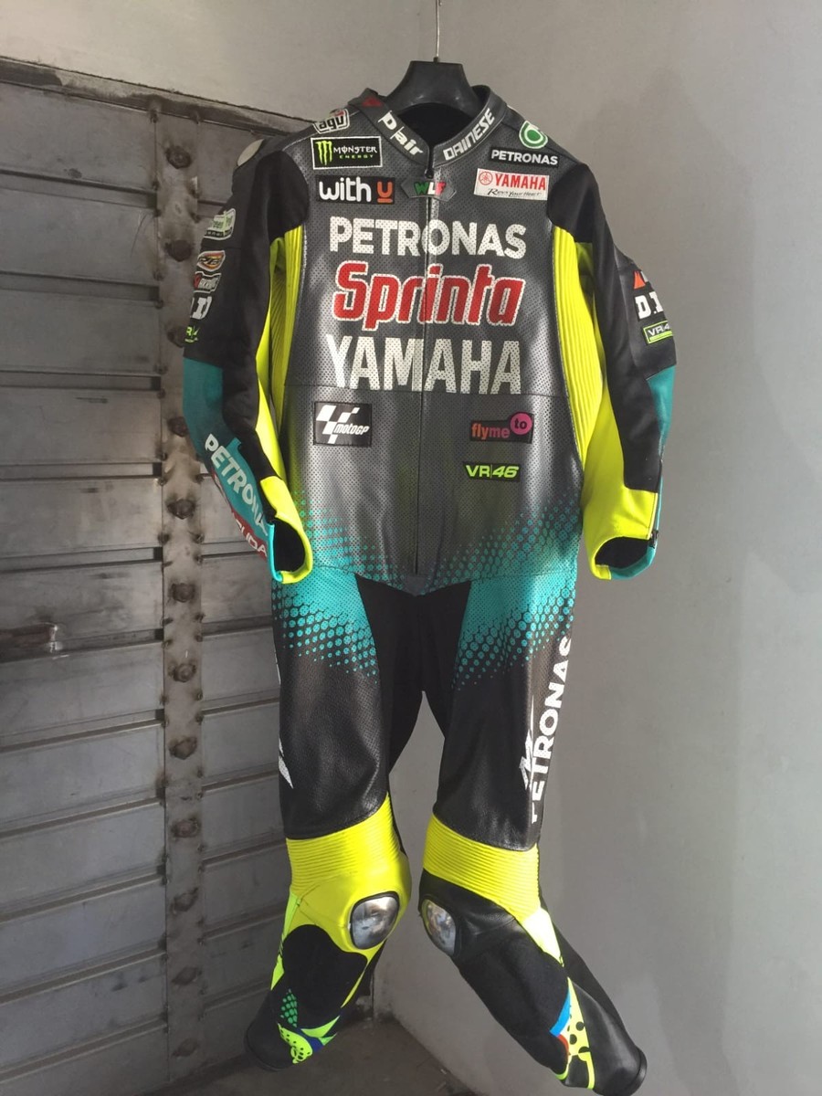 Yamaha Petronas VR46 Racing Suit | MotoGP Leather Motorcycle Gear